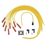 8mm Straight End Supp YELLOW UNIVERSAL