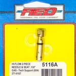 .140 Bottom Feed Hi-Flow Needle & Seat - Each - DISCONTINUED