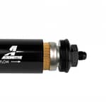 6an Inline Fuel Filter 10 Micron 2in OD Black