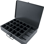 Metal Storage Case 21 Comp 9.5x13.5x2
