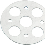 LW Scuff Plate Aluminum 1/2in 25pk