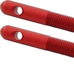 Repl Aluminum Pins 3/8in Red 2pk