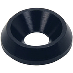 Countersunk Washer Blk 1/4in x 3/4in 10pk