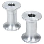 Hourglass Spacers 1/2in IDx1-1/2in OD x 2in Long