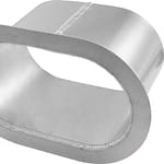Exhaust Shield Oval Dual Straight Exit