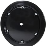 Universal Wheel Cover Black 6 Q-Turn Fasteners - DISCONTINUED