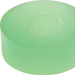 Bump Stop Puck 50dr Green 3/4in