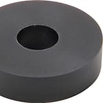 Bump Stop Puck 65dr Black 1/2in