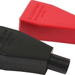 Battery Terminal Covers Red/Black 1pr
