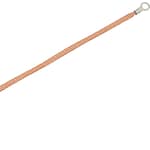 Copper Ground Strap 24in w/ 1/4in Ring Terminals