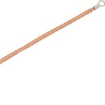 Copper Ground Strap 18in w/ 3/8in Ring Terminals