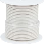 20 AWG White Primary Wire 100ft