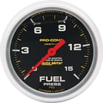 Repl ATM FP Gauge 15psi Pro Comp 2-5/8in - DISCONTINUED