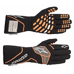 Tech-1 Race Glove Small Black / Orange Fluo - DISCONTINUED
