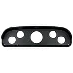 Direct Fit Gauge Panel Ford Truck 57-60 Black - DISCONTINUED