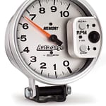 5in Auto Gage Monster Tach Silver