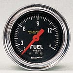 0-15 Fuel Pressure Gauge - DISCONTINUED