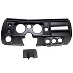 Direct Fit Gauge Panel Chevelle 68 Black - DISCONTINUED