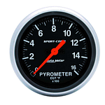 2-5/8in S/C EGT Pyrometer Kit 0-1600 - DISCONTINUED