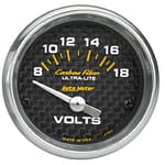 C/F 2-1/16in Voltmeter 8-18 Volts