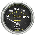 C/F 2-5/8in Oil Pressure Gauge 0-100PSI