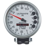 5in Ultimate DL Tach 11000 RPM Silver - DISCONTINUED