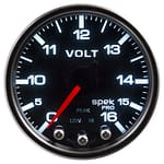 Spek-Pro Voltmeter Gauge 0-16 Volt 2-1/16