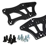 LT Engine Swap Mounting Plates Black - DISCONTINUED