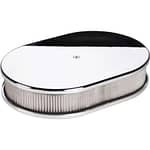 Small Oval Air Cleaner Plain