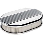 Small Ribbed Oval Air Cleaner