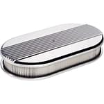 Large Ribbed Oval Air Cleaner