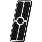 67-69 Camaro Gas Pedal Pad Black