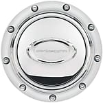 Horn Button Riveted Polished Logo