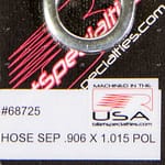 Hose Separator.906x1.015 -Polished