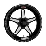 Wheel/15 X 3.5 1-PC. SPN DL STRNG ULTRA/Black Ano - DISCONTINUED