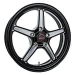 Street Lite Wheel Black 17X4.5 2.0in BS - DISCONTINUED