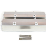 SBC Fabricated Aluminum Valve Covers - DISCONTINUED