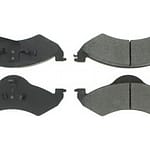 Posi-Quiet Semi-Metallic Brake Pads with Hardwar