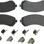 Posi-Quiet Semi-Metallic Brake Pads with Hardwar - DISCONTINUED
