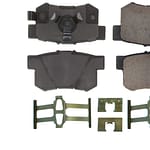 Posi-Quiet Ceramic Brake Pads with Shims and Har - DISCONTINUED