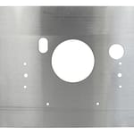 Chevy Aluminum Mid-Plate - 3/16in Thick