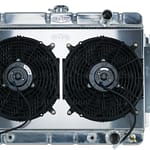 64-65 Chevelle Radiator & Dual 12in Fan Kit AT