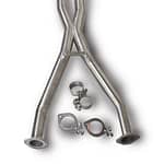 Crossover X Pipe 2.5in 16 Gauge Stainless Steel