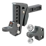 Rebellion XD Adjustable Cushion Hitch 2in - DISCONTINUED