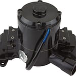 SBF Billet Alum Electric Water Pump Black