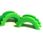D-Ring/Shackle Isolator Fluorescent Green Pair - DISCONTINUED