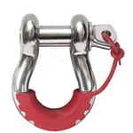 Locking D-Ring Isolator Red - DISCONTINUED