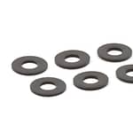 D-Ring Washers Black