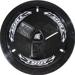 Wheel Cover Black Vented