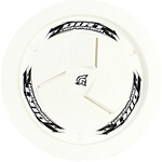 Wheel Cover White Vented
